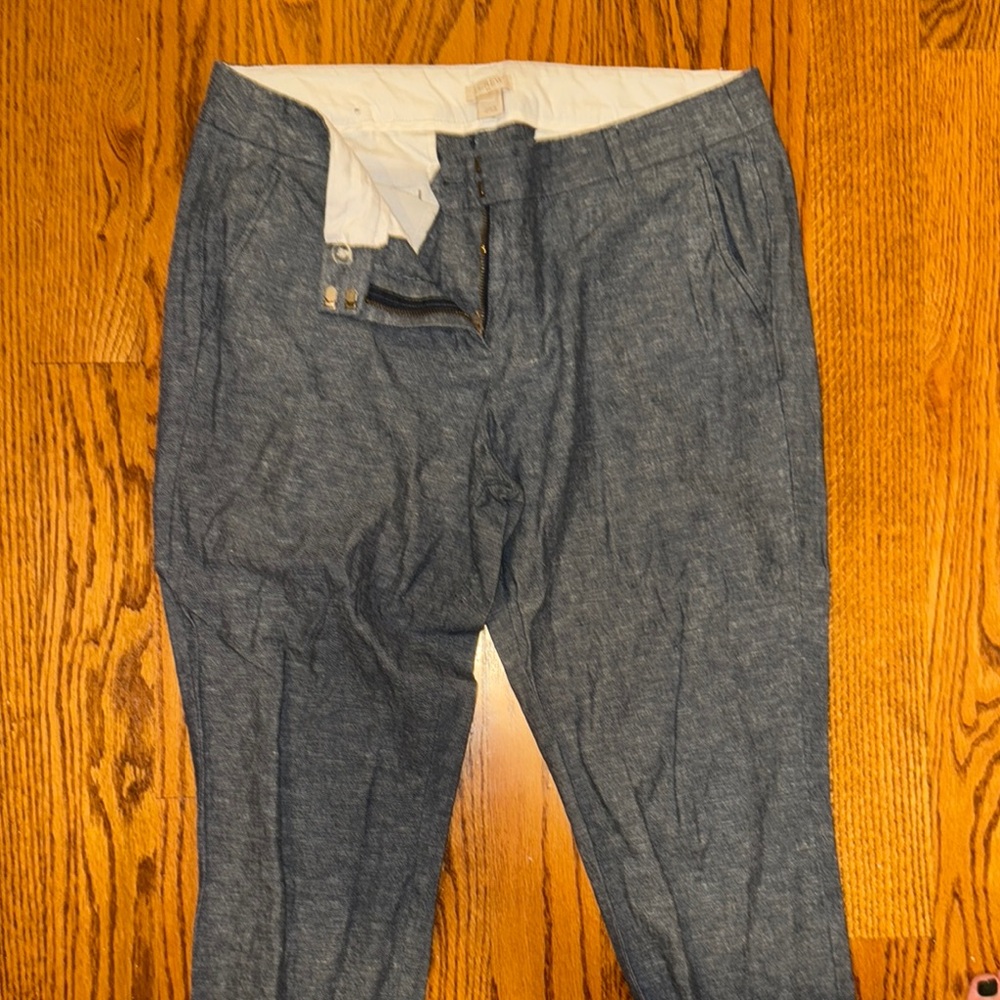 J. Crew Blue Trousers Classic Design